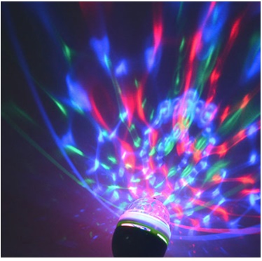 Set 2 becuri disco led - Lampa rotativa - Cristal Ball